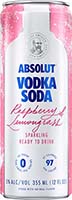 Absolut Vodka Soda Raspberry & Lemongrass Is Out Of Stock