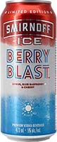 Smirnoff Berry Blast Tall Can