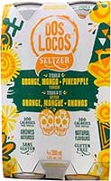 Dos Locos Orange Mango Tequila Seltzer
