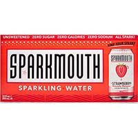 Sparkmouth Strawberry Sparkling Water