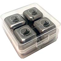 Stainless Steel Ice Cubes 4pk