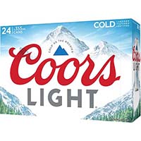 Coors Light Lager 24pk