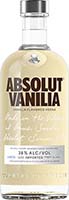 Absolut Vanilla Flavored Vodka Is Out Of Stock