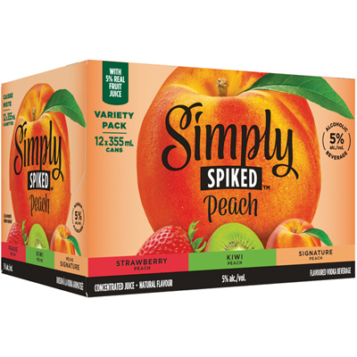 Simply Spiked Peach Variety 12c