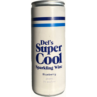 Dels Super Cool Blueberry Sparkling Sc