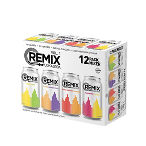 Remix 7% Vodka Soda Variety 12c