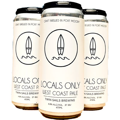 Twin Sails Locals Only Pale Ale 4c