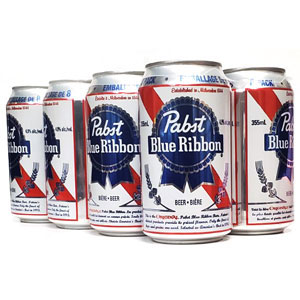 Pabst Blue Ribbon 8c