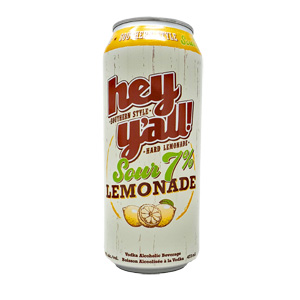 Hey Yall Sour 7% Lemonade Tall