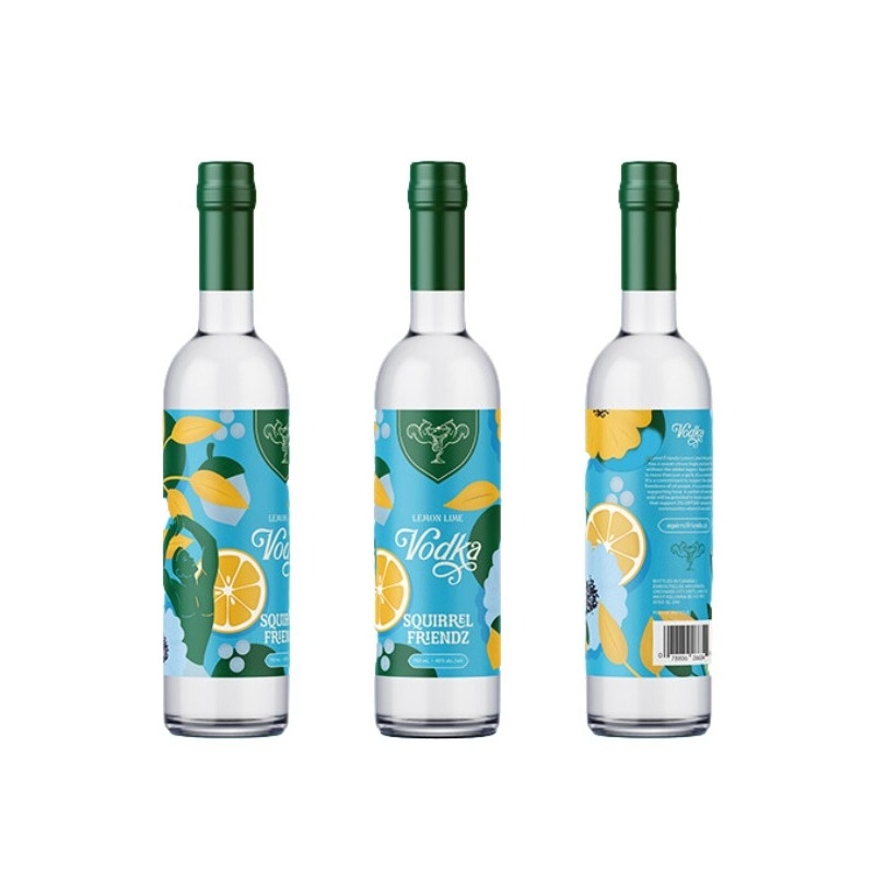 Squirrel Friendz Lemon Lime Vodka 750ml