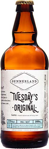 Summerland Tuesdays Original Cider Sb