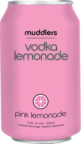 Muddlers Vodka Pink Lemonde