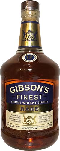 Gibsons Finest 12yr Whiskey