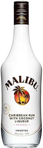 Malibu Coconut Rum .750