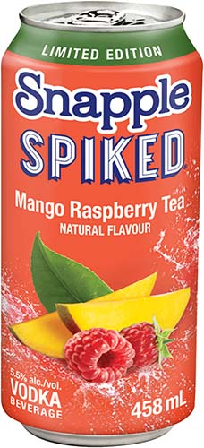 Snapple Spiked Mango Raspberry Tea Tal