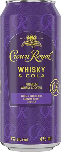 Crown Royal Whisky And Cola Tall