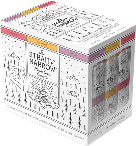 Strait And Narrow Vodka Pack 6c