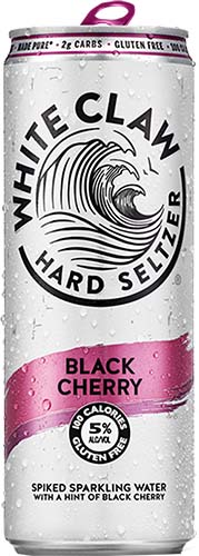 White Claw Black Cherry Hard Seltzer