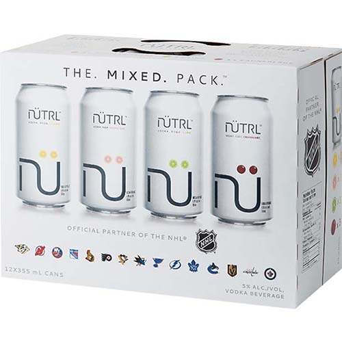 Nutrl Vodka Soda Mixed Pack