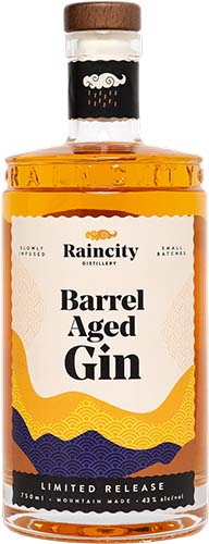 Raincity Barrel Aged Gin .750