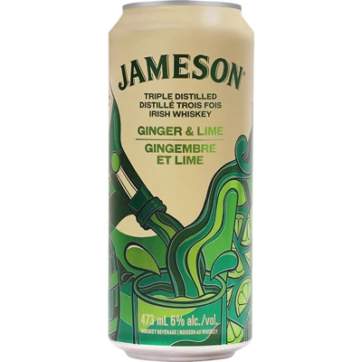 Jameson  Ginger & Lime