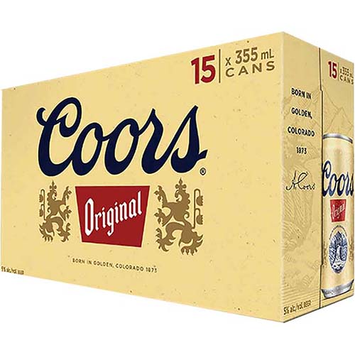 Coors Original 15c