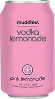 Muddlers Vodka Pink Lemonde