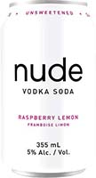 Nude Soda Rasp Lemon 6c