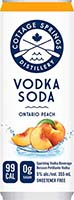 Cottage Springs Vodka Soda Peach