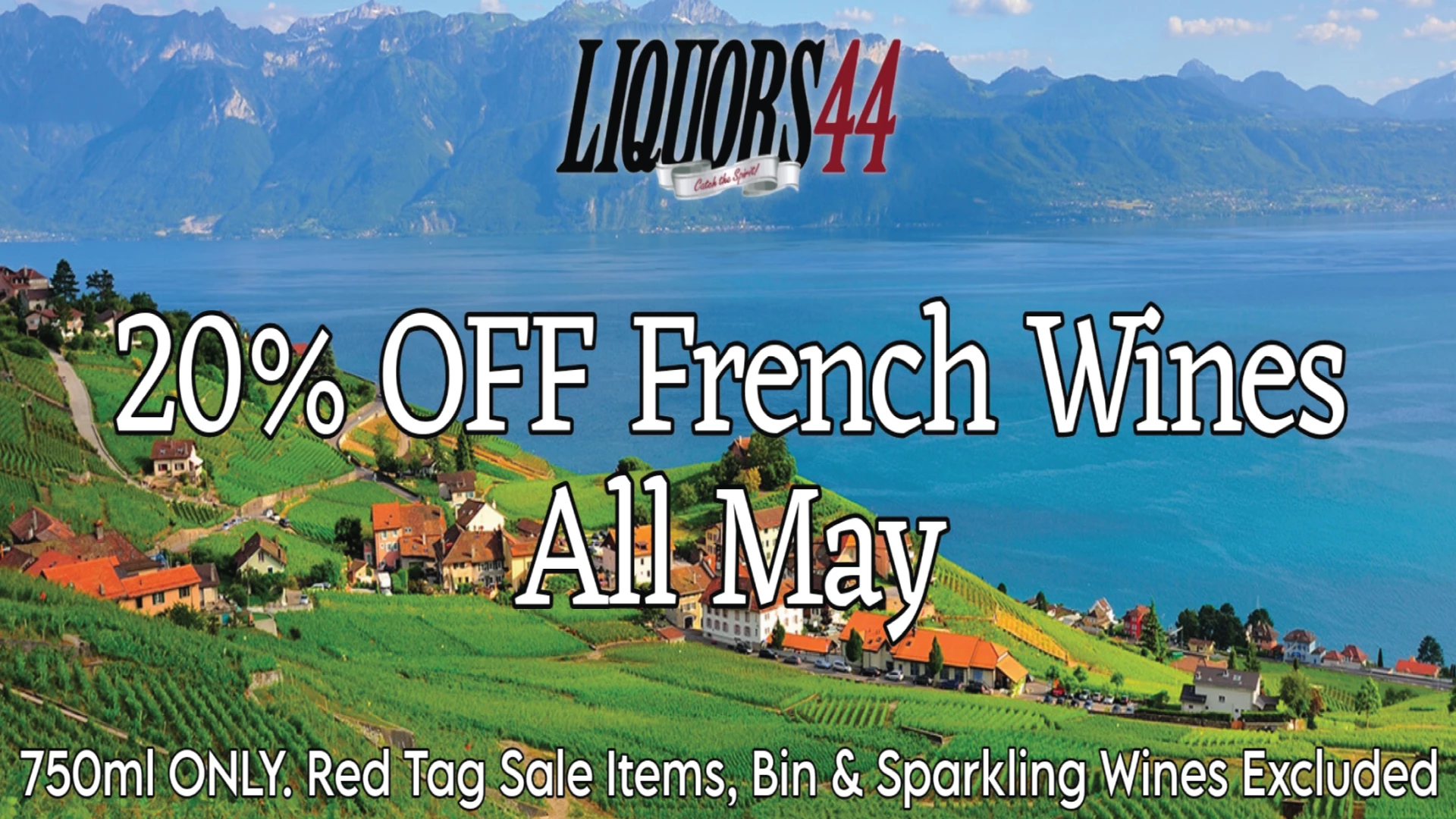 May 20% Off French Wines
