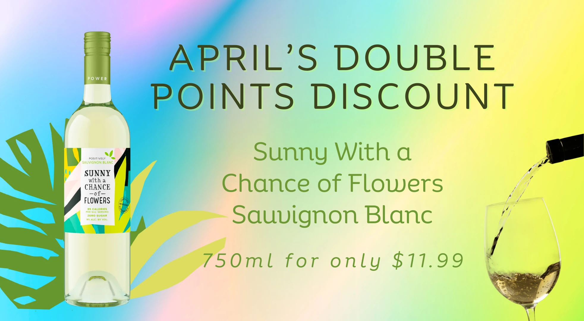 April Double Points Sunny With a Chance