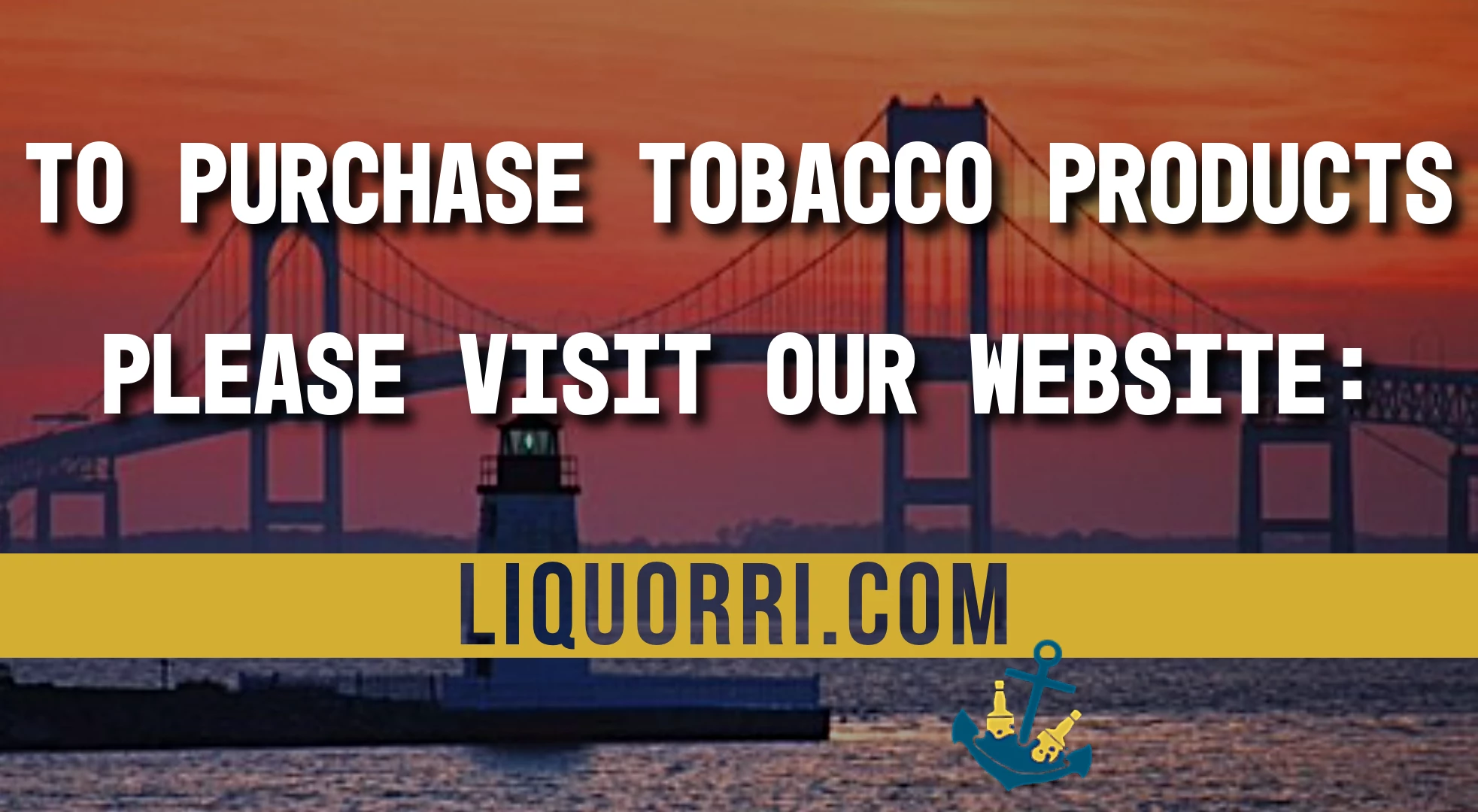 Shop Website for Tobacco Banner