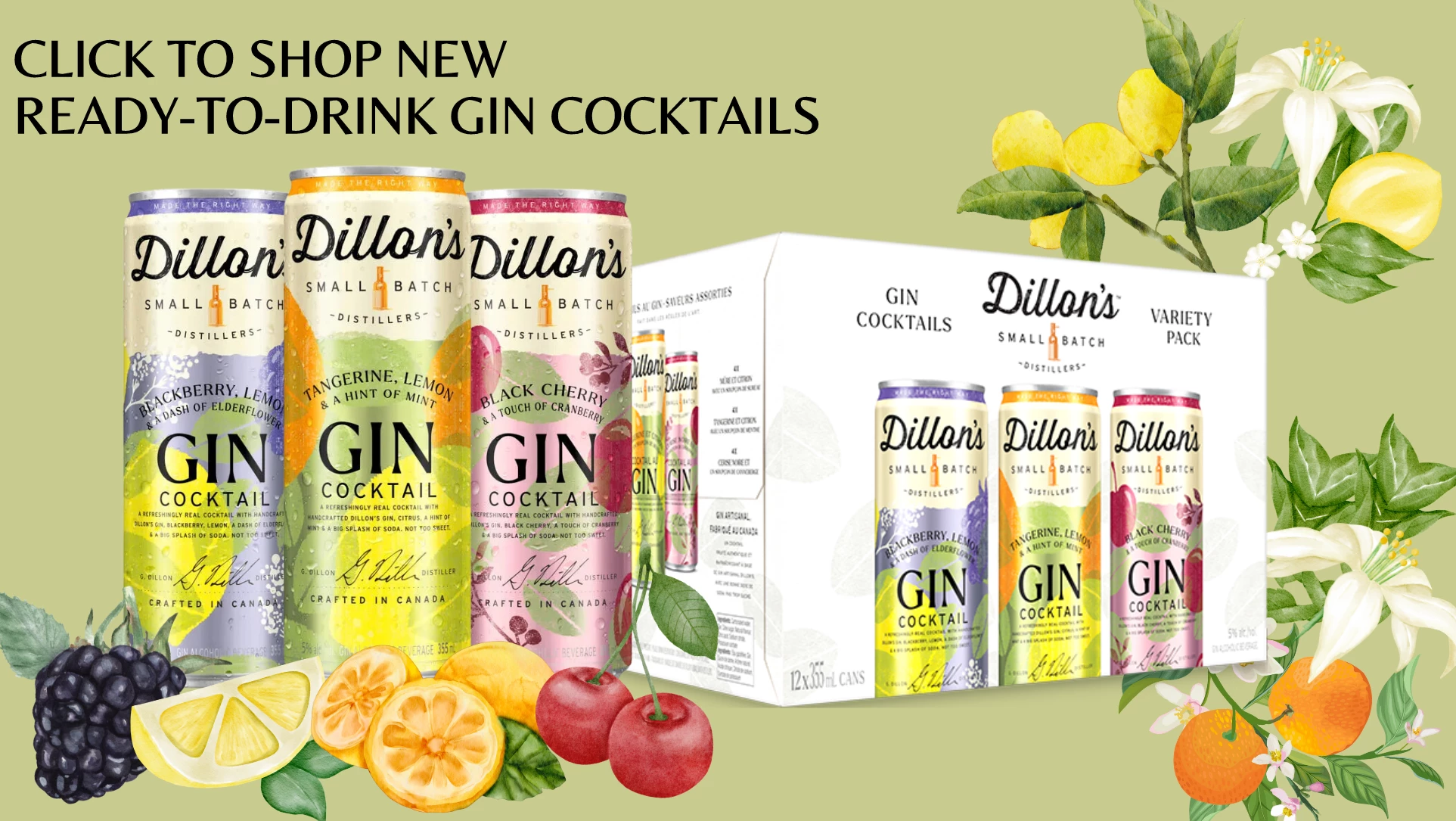 NEW RTD GIN COCKTAILS