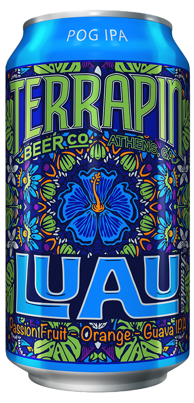 TERRAPIN Athens Luau Krunkles Can STICKER decal craft beer brewing brewery 