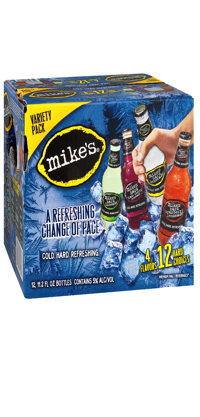 Buy Mikes Hard Variety Pack 12pk Bottles | BottleRover.com