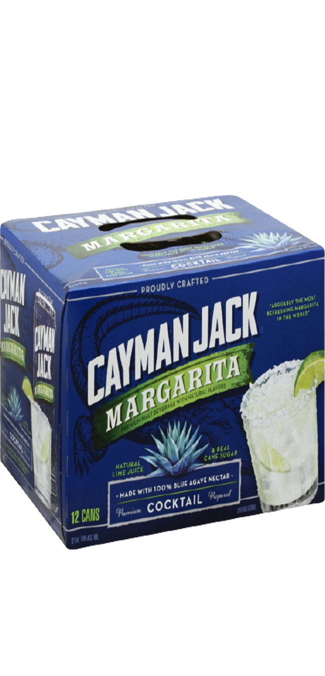 cayman jack margarita nutrition label