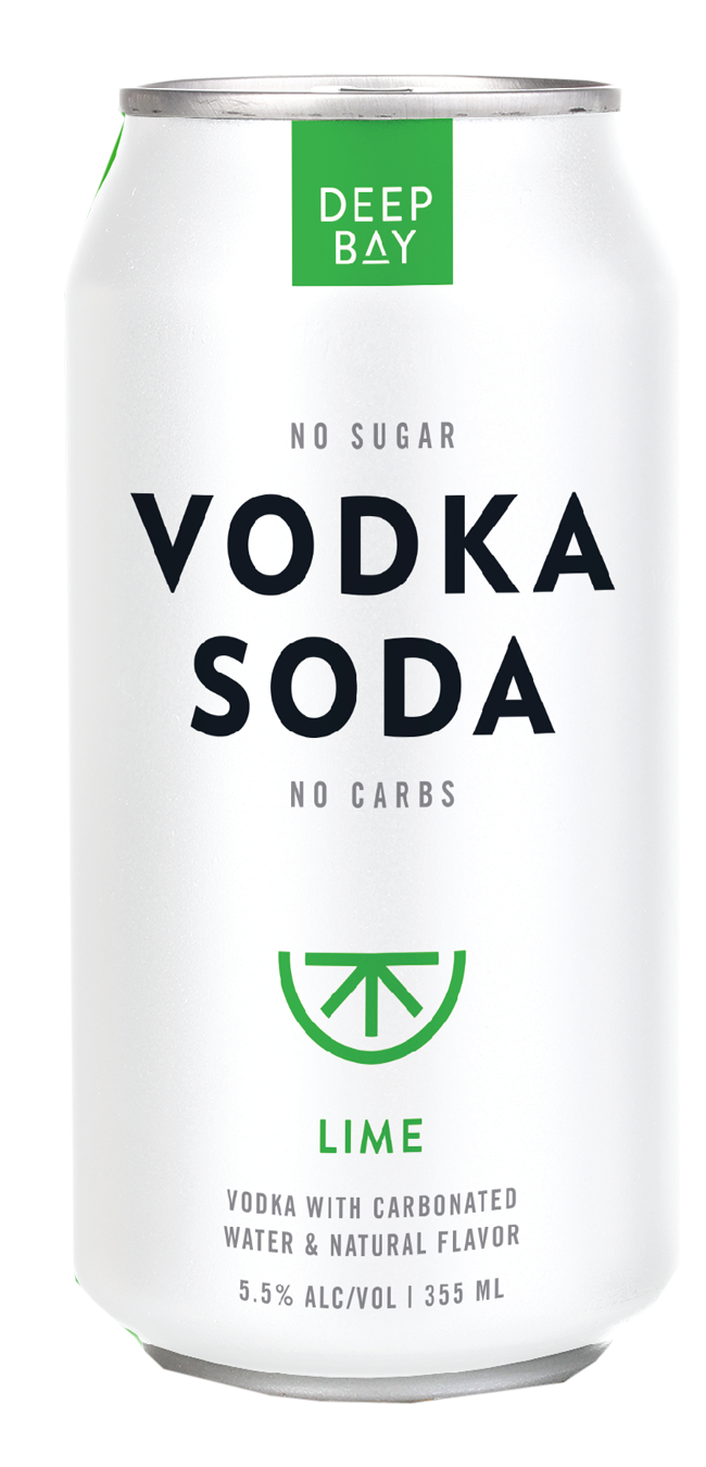 Buy Deep Bay Vodka Soda Lime 6pk Can Online Craft Beer Delivery Service Main Beer Delivered By Bottlerover Com