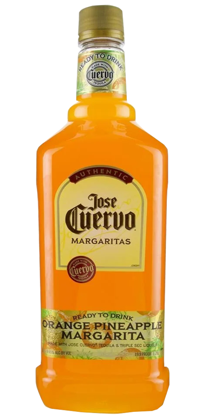 Buy Jose Cuervo Authentic Margarita Orange Pineapple Margarita Online Pre Mixed Cocktails Delivery Service Main Liquor Delivered By Bottlerover Com