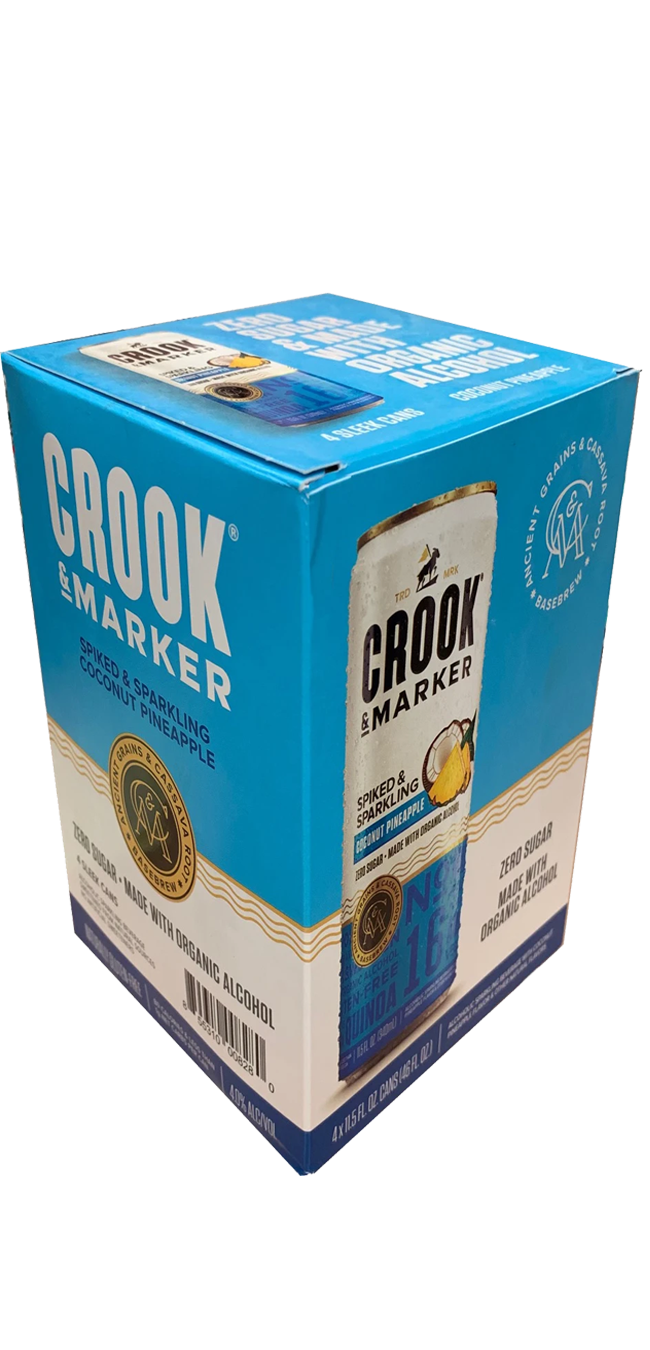 Buy Crook And Marker Coconut Pineapple Online Imports Delivery Service Main Beer Delivered By Bottlerover Com