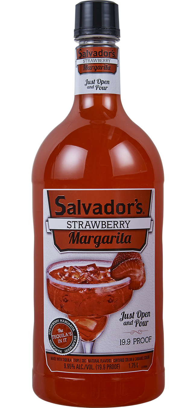 strawberry margarita bottle