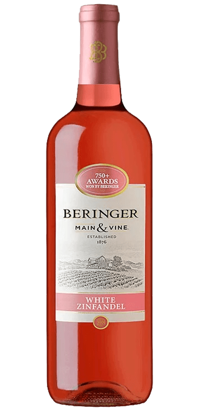 Buy Beringer White Zinfandel Online - Rose & Blush Delivery Service