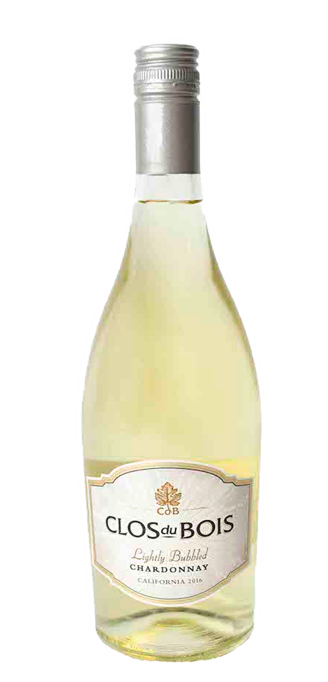 Buy Clos Du Bois Lightly Bubbled Chardonnay White Wine Online White Delivery Service Main Wine Delivered By Bottlerover Com