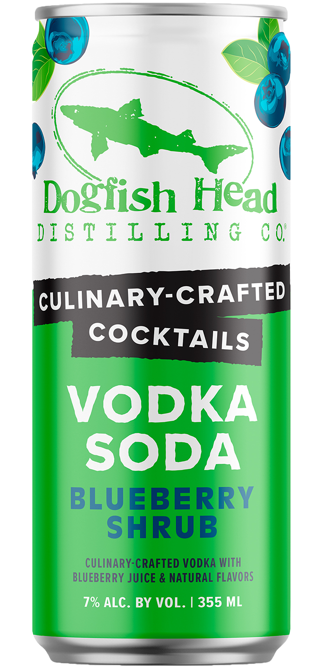 Buy Dogfish Head Culinary-crafted Cocktails Blueberry Shrub Vodka Soda