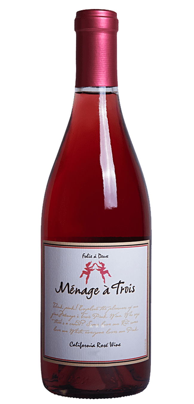 Buy Folie A Deux Menage A Trois Rose Online Red Delivery Service Main Wine Delivered By Bottlerover Com