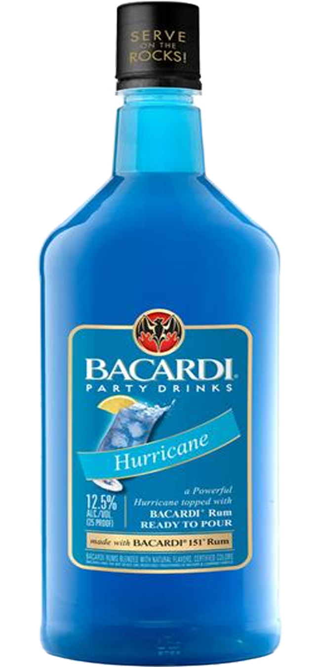 Buy Bacardi Hurricane Rum Cocktail Online Pre Mixed Cocktails Delivery Service Main Liquor Delivered By Bottlerover Com