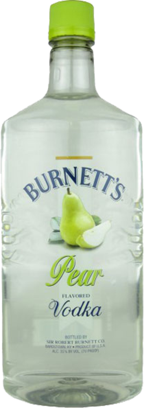 Buy Burnett S Pear Vodka Online Vodka Delivery Service Main Liquor Delivered By Bottlerover Com