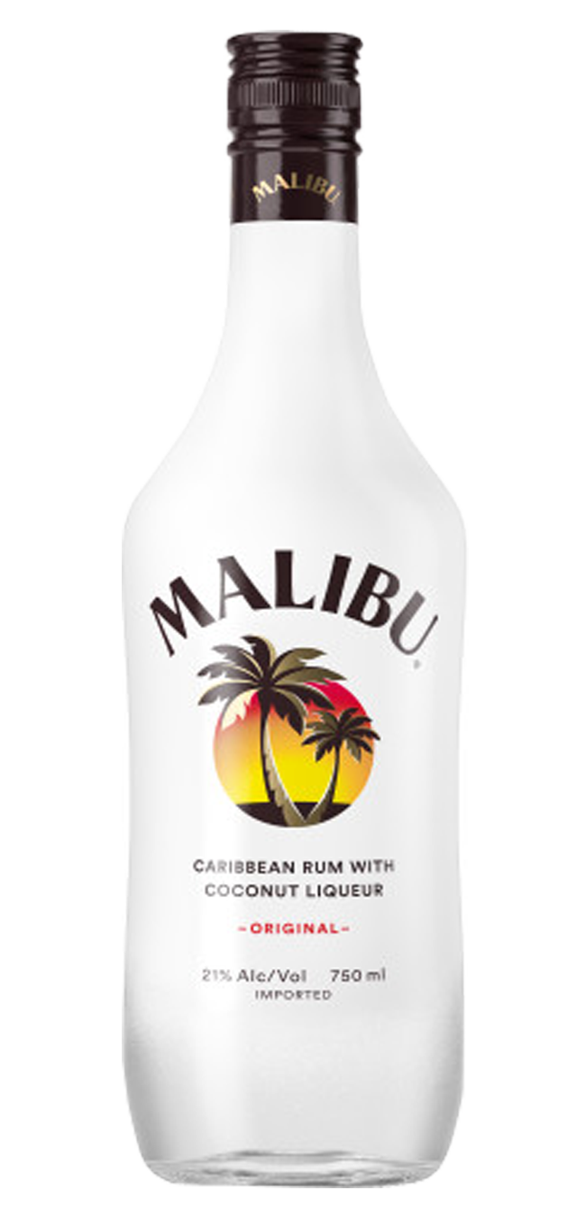 Buy Malibu Coconut Rum With Coconut Liqueur Online Rum Delivery Service Main Liquor Delivered By Bottlerover Com