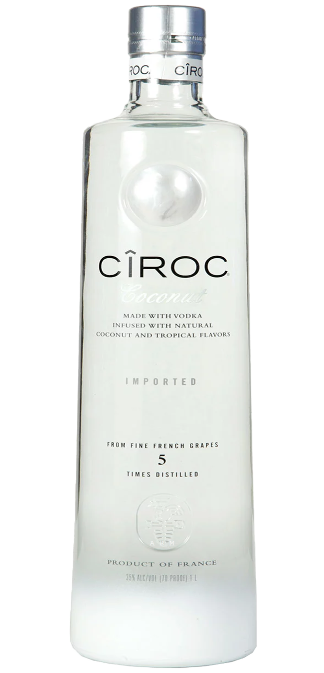 Buy Ciroc Coconut Vodka Online Vodka Delivery Service Main Liquor Delivered By Bottlerover Com