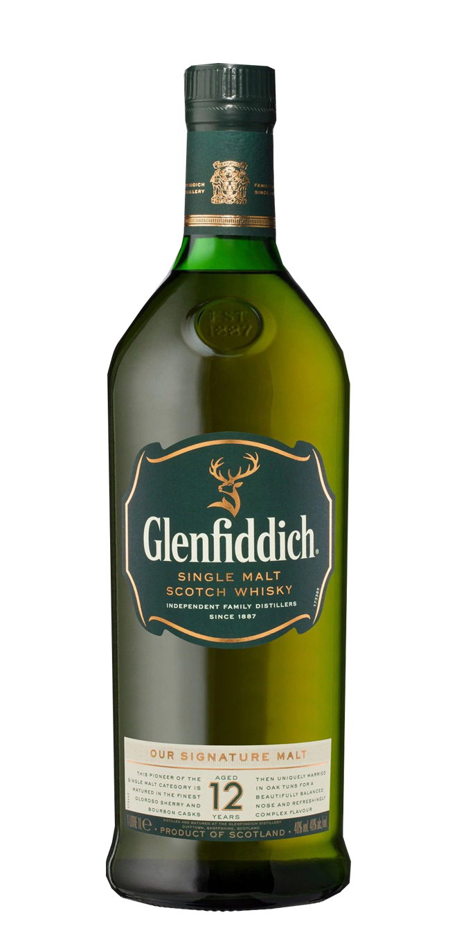 Buy Glenfiddich 12 Year Old Single Malt Scotch Whisky Online Scotch Delivery Service Main Liquor Delivered By Bottlerover Com