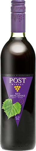 Post Muscadine Red 750ml